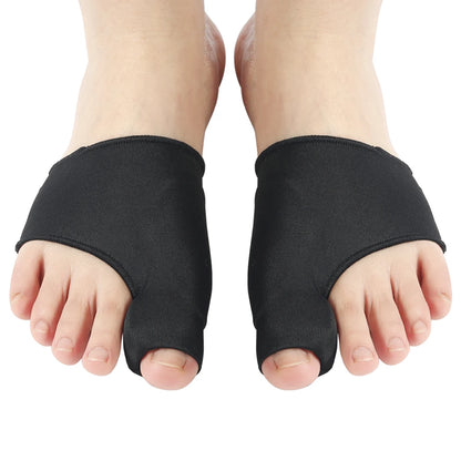 2Pcs Toe Separator Hallux Valgus Bunion Corrector Orthotics Feet Bone Thumb Adjuster Correction Pedicure Sock Straightener Tools