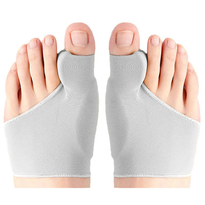 2Pcs Toe Separator Hallux Valgus Bunion Corrector Orthotics Feet Bone Thumb Adjuster Correction Pedicure Sock Straightener Tools