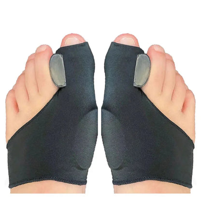 2Pcs Toe Separator Hallux Valgus Bunion Corrector Orthotics Feet Bone Thumb Adjuster Correction Pedicure Sock Straightener Tools